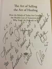 The Art of Selling - The Art of Healing-signature